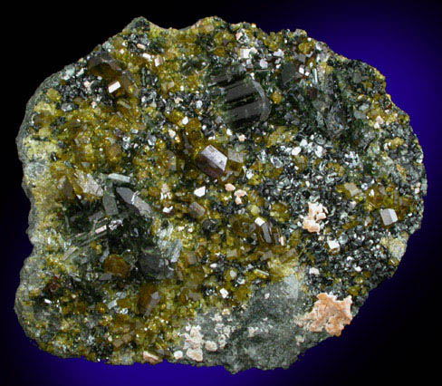 Epidote, Vesuvianite, Grossular, Clinochlore from Nuristan Province, Afghanistan