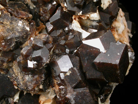 Andradite-Grossular Garnet with Opal from Trantimou, Kayes Region, Mali