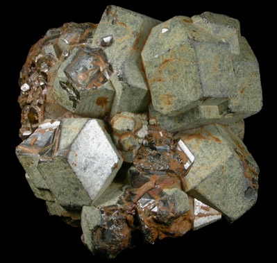 Andradite-Grossular Garnet from Trantimou, Kayes Region, Mali