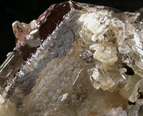 Dolomite, Magnesite, Hematite, Uvite Tourmaline from Brumado District, Serra das Éguas, Bahia, Brazil