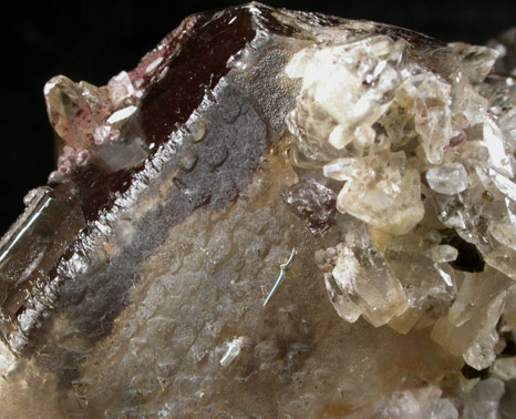 Dolomite, Magnesite, Hematite, Uvite Tourmaline from Brumado District, Serra das guas, Bahia, Brazil