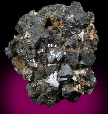 Magnetite from Magnet Cove, Hot Spring County, Arkansas