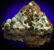 Kidwellite, Cacoxenite, Beraunite from Coon Creek Mine, Polk County, Arkansas