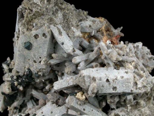 Brookite on Quartz from Magnet Cove, Hot Spring County, Arkansas