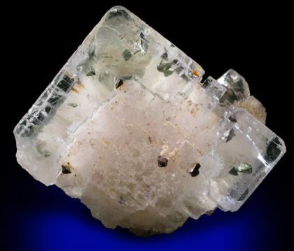 Fluorite and Chalcopyrite from Rosiclare District, Hardin County, Illinois
