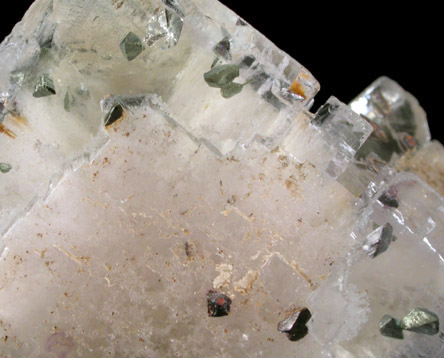 Fluorite and Chalcopyrite from Rosiclare District, Hardin County, Illinois