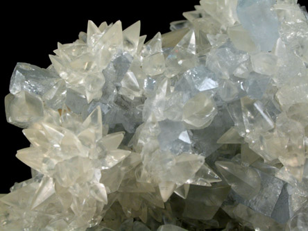 Calcite and Celestine from Scofield Quarry, Maybee, Monroe County, Michigan