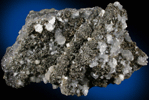 Pyrrhotite, Arsenopyrite, Pyrite, Calcite, Gypsum var. Selenite from (Naica District), Mexico