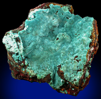 Rosasite from Mina Ojuela, Mapimi, Durango, Mexico