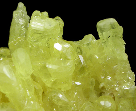 Sulfur from San Felipe, Baja California Norte, Mexico