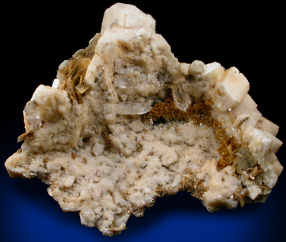 Microcline with Muscovite and Quartz from Minas Gerais, Brazil