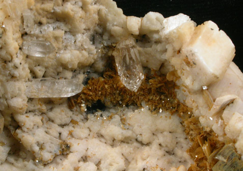 Microcline with Muscovite and Quartz from Minas Gerais, Brazil