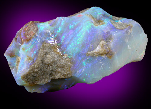 Opal var. Boulder Opal from Australia