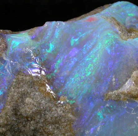 Opal var. Boulder Opal from Australia