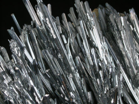 Stibnite from Baia Sprie (Felsbnya), Maramures, Romania