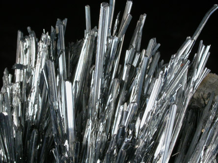 Stibnite from Baia Sprie (Felsbnya), Maramures, Romania