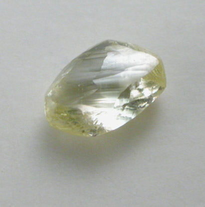Diamond (0.16 carat fancy-yellow dodecahedral crystal) from Matto Grosso, Brazil