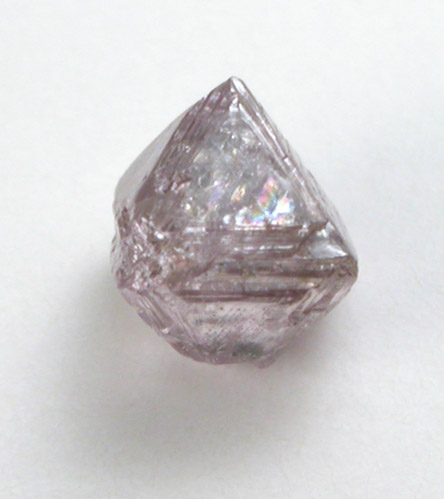 Diamond (0.51 carat purple-gray octahedral crystal) from Argyle Mine, Kimberley, Western Australia, Australia