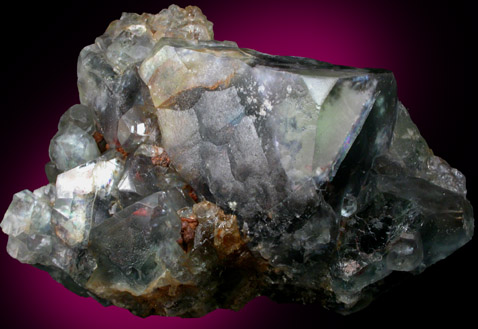 Fluorite from road cut near Madoc, Ontario, Canada