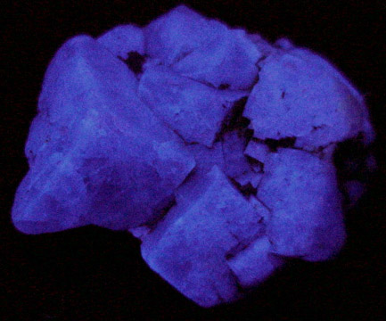 Fluorite from Flushiemere Mine, Newbiggin Common, Teesdale, County Durham, England
