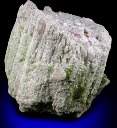 Lepidolite pseudomorph after Elbaite Tourmaline from Minas Gerais, Brazil