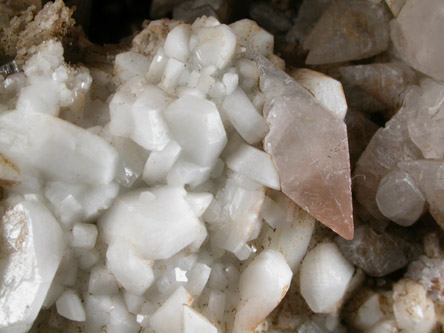 Albite var. Pericline with Calcite from Osttirol, (West Tyrol), Austria