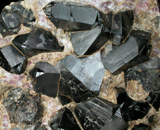 Cassiterite (twinned crystals) from Horni Slavkov (Schlaggenwald), Bohemia, Czech Republic