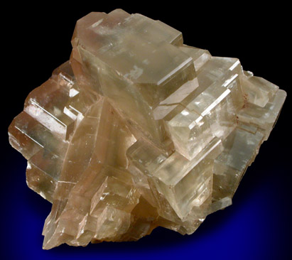 Calcite with internal phantom zones from Tsumeb Mine, Otavi-Bergland District, Oshikoto, Namibia
