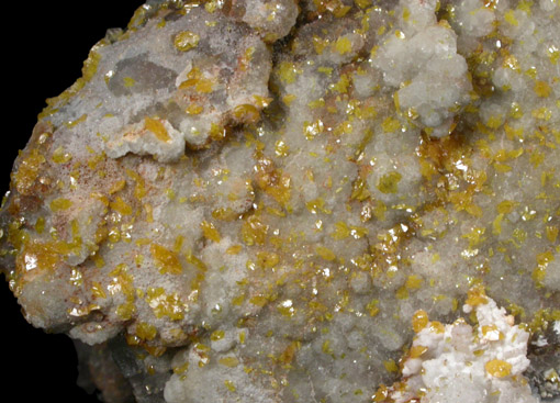 Wulfenite, Fluorite, Quartz from Tombstone District, Cochise County, Arizona