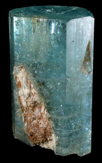 Beryl var. Aquamarine from Erongo Mountains, 20 km north of Usakos, Namibia