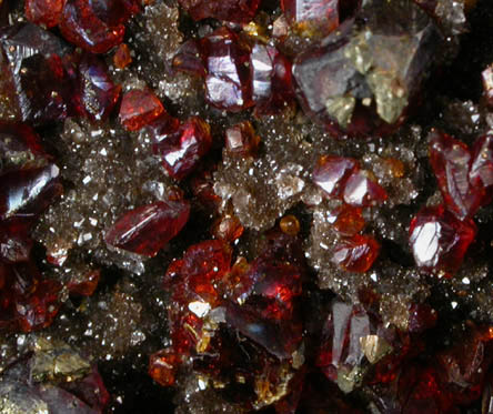 Sphalerite, Chalcopyrite, Quartz from Tri-State Lead-Zinc Mining District, near Joplin, Jasper County, Missouri