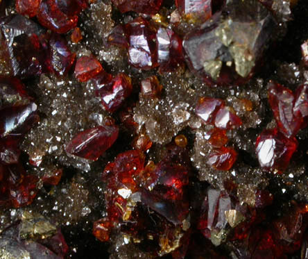 Sphalerite, Chalcopyrite, Quartz from Tri-State Lead-Zinc Mining District, near Joplin, Jasper County, Missouri