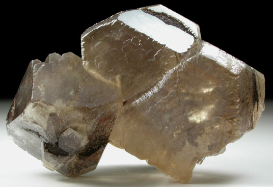 Dolomite (twinned crystals) with Hematite from Brumado District, Serra das guas, Bahia, Brazil