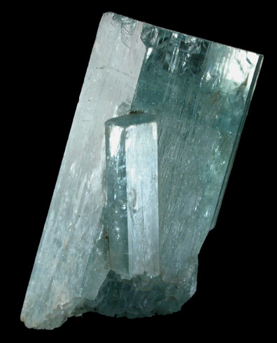 Beryl var. Aquamarine from Erongo Mountains, 20 km north of Usakos, Namibia