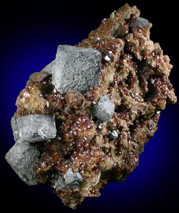 Galena and Sphalerite from Tri-State Lead-Zinc Mining District, near Joplin, Jasper County, Missouri
