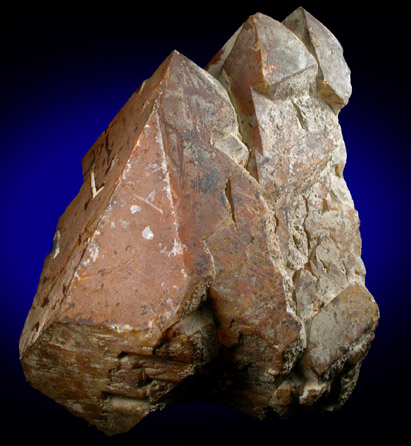 Quartz var. Milky-Amethyst with Limonite coating from Deer Hill, Stow, Oxford County, Maine