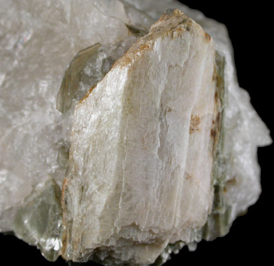 Spodumene in Quartz with Muscovite from Walnut Hill, Huntington, Hampshire County, Massachusetts