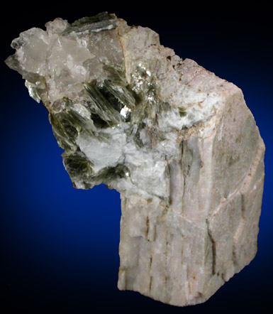 Spodumene with Albite and Muscovite from Walnut Hill, Huntington, Hampshire County, Massachusetts