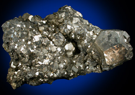 Pyrite from Huanzala Mine, Huallanca District, Huanuco Department, Peru