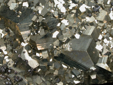 Pyrite from Quiruvilca District, Santiago de Chuco Province, La Libertad Department, Peru