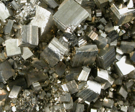 Pyrite from Eagle Mine, 20-Level, Gilman District, Eagle County, Colorado