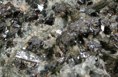 Cassiterite from Egloshellans Mine, St. Stephen, St. Austell District, Cornwall, England