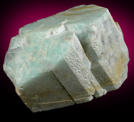 Microcline var. Amazonite from Crystal Peak area, 6.5 km northeast of Lake George, Park-Teller Counties, Colorado