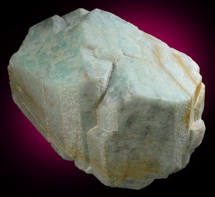 Microcline var. Amazonite from Crystal Peak area, 6.5 km northeast of Lake George, Park-Teller Counties, Colorado