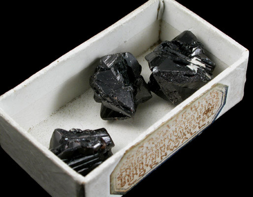 Cassiterite from Bunny Mine, St. Austell District, Cornwall, England