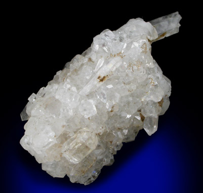 Phenakite and Quartz from Mount Antero, Chaffee County, Colorado