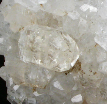 Phenakite and Quartz from Mount Antero, Chaffee County, Colorado