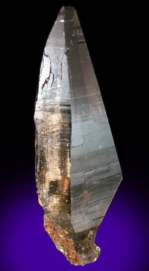 Quartz var. Smoky from Hiddenite, Alexander County, North Carolina