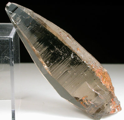 Quartz var. Smoky from Hiddenite, Alexander County, North Carolina