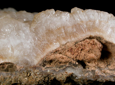 Hemimorphite var. Calamine from Sterling Mine, Ogdensburg, Sterling Hill, Sussex County, New Jersey